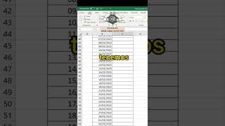 📆Calendario en Excel consejos exceltips tutorial tips trucos excel exceltutorial hack [upl. by Repsaj]