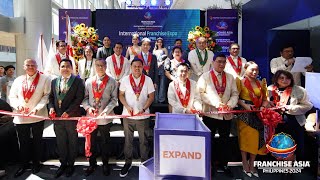 Franchise Asia Philippines 2024 Expo Opening Ceremonies Highlights  April 12  SMX Manila [upl. by Lleneg]