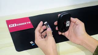 UNBOXING  A4Tech G3300N VTrack Padless Wireless Mouse Black  GO GADGETS [upl. by Sikleb]