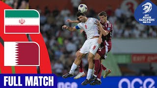 IR Iran vs Qatar  Full Match  AFC Asian Qualifiers™ Road to 26 [upl. by Aronoff]