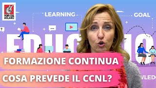 Formazione cosa prevede il CCNL [upl. by Eicram978]