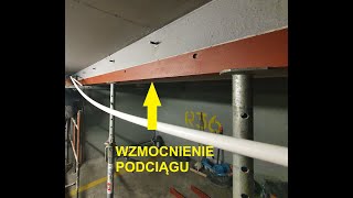 Naprawa Podciągu żelbetowego Wzmocnienie podciągu Wzmocnienie belki żelbetowej [upl. by Gant]