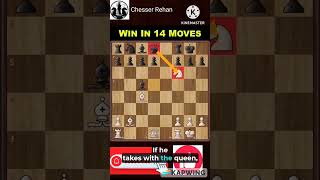 Win Every Chess Match In 14 Moves chess checkmate viral [upl. by Kari]