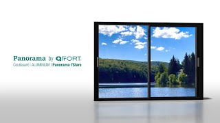 QFORT  Coulissant Aluminium Panorama 7Stars [upl. by Ahsiakal]