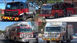 Rosenbauer Fire Truck Response Compilation 1 [upl. by Chun956]