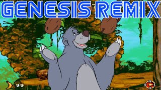 The Jungle Book  The Bare Necessities Sega Genesis Remix [upl. by Nosyerg]