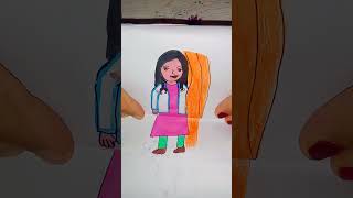 DrMoumita Debnath Real Story drawing art story NishreyWorld [upl. by Ahsened]