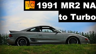 1991 MR2 NA to JDM Turbo Conversion Teaser [upl. by Eirased]