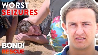 Lifeguards Respond To Terrible Seizures On The Beach [upl. by Dnumyar997]