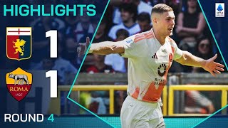 Genoa Vs Roma Highlights [upl. by Neitsabes]