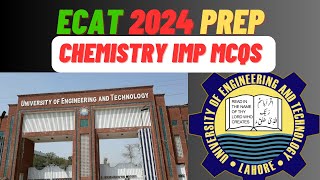 ECAT 2024 PREPARATION \\ ECAT CHEMISTRY IMP MCQS \\ ECAT SAMPLE PAPER ECAT [upl. by Anyt943]