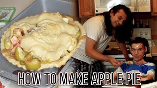 HOW TO MAKE AN APPLE PIE ft COLEOISCOOLEO [upl. by Hedgcock]