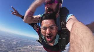 Skydive Castroville  Praveen [upl. by Eiba863]