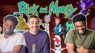 VINDICATORS 3  RICK AND MORTY SEASON 3 EPISODE 4 REACTION [upl. by Ekle518]