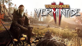 Warhammer Vermintide 2  Elf waystalker gameplay  first impressions [upl. by Bari]