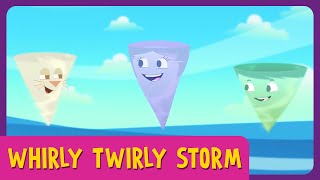 🟠 WHIRLY TWIRLY STORM  Full Episode l Earth To Luna [upl. by Held]