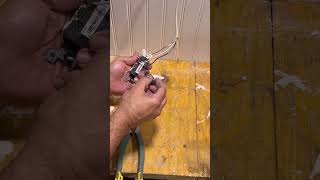 How to remove wire from a push in connector correctly  easycorrectway electrical howto [upl. by Marden]