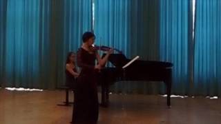 Mozart Sonate in e moll KV 304 für Violine und Klavier 1 Satz [upl. by Sioled]