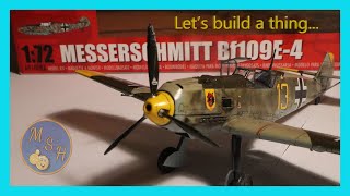 Messerschmitt Bf109E4 from Airfix [upl. by Eaned936]