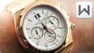 Vacheron Constantin Overseas Chronograph 49150B01R9454 Luxury Watch Review [upl. by Mur]