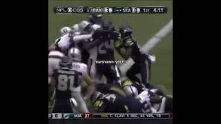 Marshawn Lynch was different marshawnlynch seattleseahawks youtubeshorts shorts [upl. by Hoskinson678]