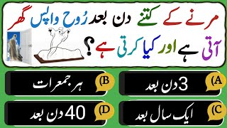 Islamic Questions Answers  Islami Sawal Jawab Islamic PaheliyanIslamic QuizGeneral Knowledge [upl. by Nebuer244]