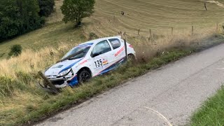 Rallye Saint Marcellin 2024 Crash [upl. by Sharleen]