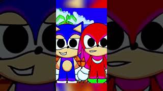 Sonic X Knuckles youtubeshorts youtube sonic trendingshorts trending fyp trend animation [upl. by Amie366]