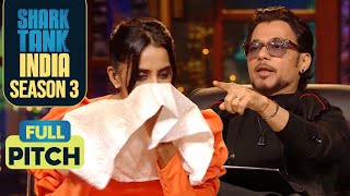 Shark Tank India S3  Sharks Anupam और Vineeta ने लिया 80 Wash का Test  Full Pitch [upl. by Rockwood871]