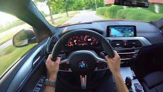 2019 BMW X4 xDrive 20d M Sport  POV Review [upl. by Faus]