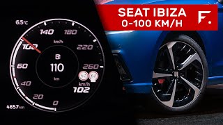 2022 Seat Ibiza FR 15 TSI DSG 0100 kmh Acceleration [upl. by Nerb]