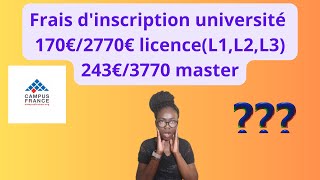 Campus FranceVoici comment obtenir lexonération de frais de scolarité suite à laugmentation [upl. by Ynohtona911]