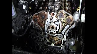 VE COMMODORE TIMING CHAIN REPLACEMENT Part 3 Final [upl. by Anyah]