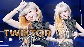 TWIXTOR CLIPS 4K WINTER FANCAM quotARMAGEDDONquot 240602 AESPA KWAVE [upl. by Eido]