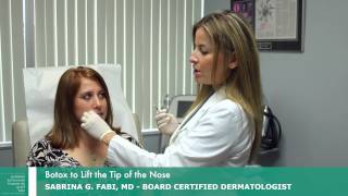 Botox for Nose  Nasal Tip Lift  San Diego Botox Injections [upl. by Eire]