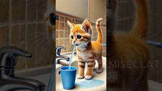 A small kitten vomited in a cup and was abandoned cat kitten cute story feat  Alexis Bennett [upl. by Cirone]