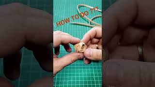 Turks knot  How to do knots leather tutorial [upl. by Gagne]