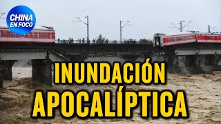 Apocalíptico Inundaciones masivas devastan China [upl. by Orlov]