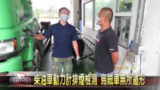 大台中新聞 柴油車動力計排煙檢測 烏賊車無所遁形 [upl. by Azile]