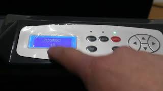 Seiki SK720T changing printer to COM [upl. by Matazzoni]