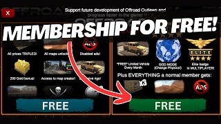 Offroad Outlaws  How To Get Elite Membership For FREE [upl. by Kiehl]