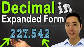 How to write Decimal in Expanded Form [upl. by Rialb]