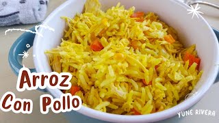 Cómo HACER un arroz con POLLO Rico [upl. by Naitsabes]