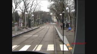 Tramvia di Firenze Linea 1 Seconda Parte da Federiga  Foggini a Alamanni  Stazione SMN HD [upl. by Aslehc]