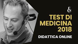 Test Medicina 2018  PRIME VALUTAZIONI e Commento LOGICA [upl. by Annahsar]