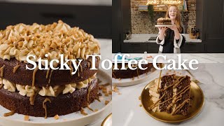 Sticky Toffee Cake Recipe  Jane’s Patisserie [upl. by Kamal914]