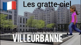 Villeurbanne Lyon FRANCE 4K walking tour [upl. by Farmer]