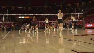 ASU Volleyball vs Prairie View AampM [upl. by Nywde]