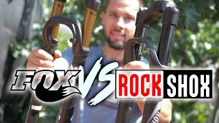 COMPARATIVA FOX 32  ROCKSHOX SID  Johan Sebastia [upl. by Christin]