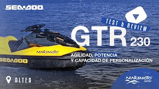 SeaDoo GTR 230 2023 Review y prueba en Altea [upl. by Deloria]